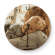 Eine Uhr mit Foto