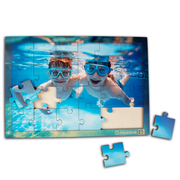 Fotopuzzle aus Holz Detail 