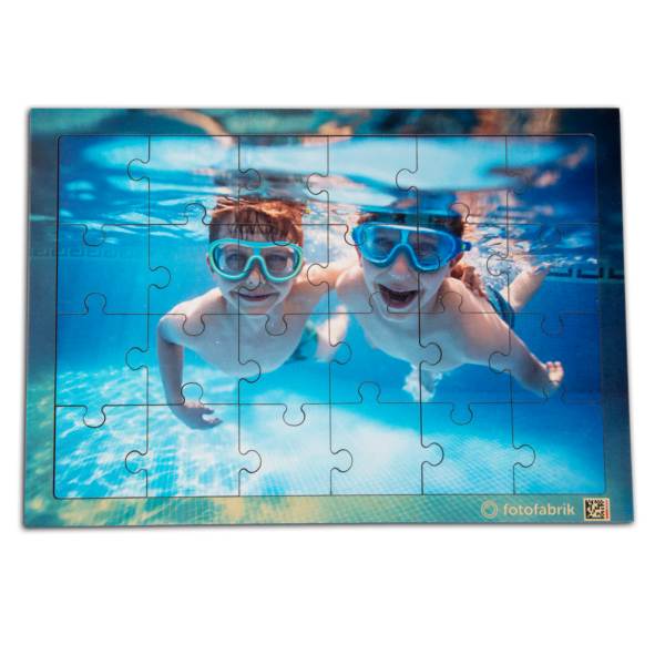 Fotopuzzle aus Holz (Querformat)