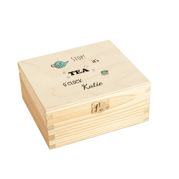 Teekiste bedrucken lassen