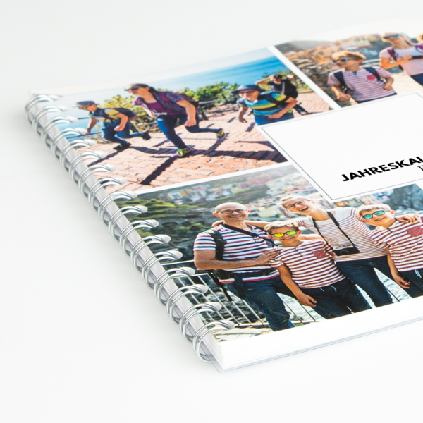 Terminkalender Spiral 15x15 detail Terminkalender Spiral 15x15 detail