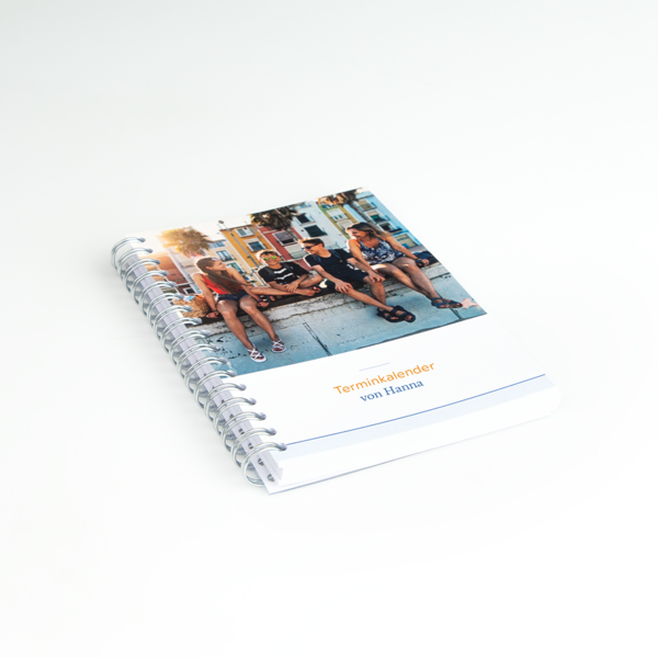 Terminkalender A6 Spiral Detail