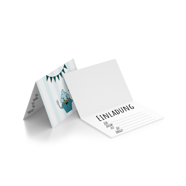 Einladungskarte A5 Querformat