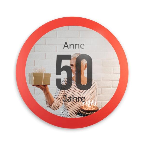 Partyschild Geburtstag