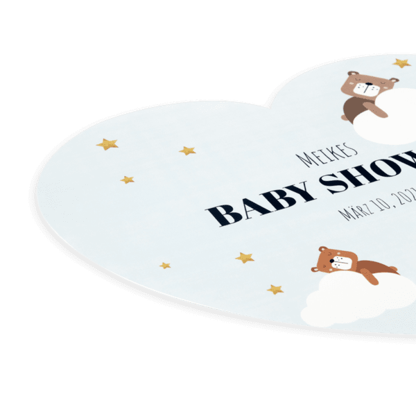 Tischset mit Herzform