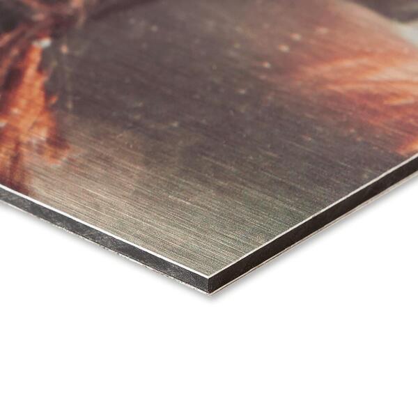 Foto auf Aluminium im Detail Foto auf Aluminium im Detail