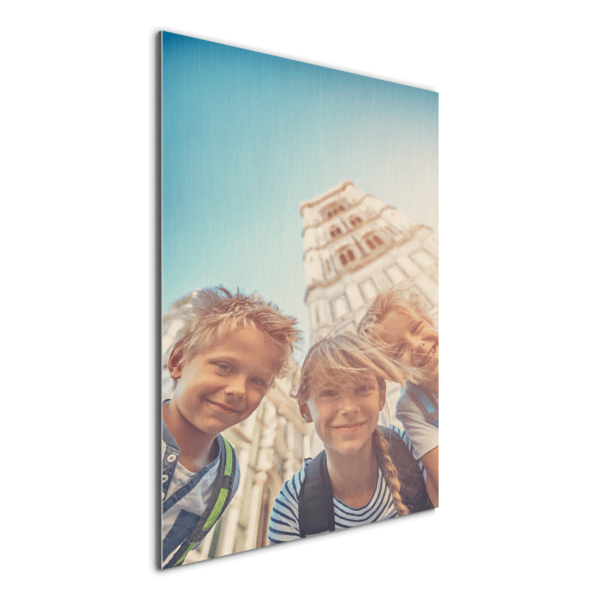Foto auf Aluminium im Hochformat