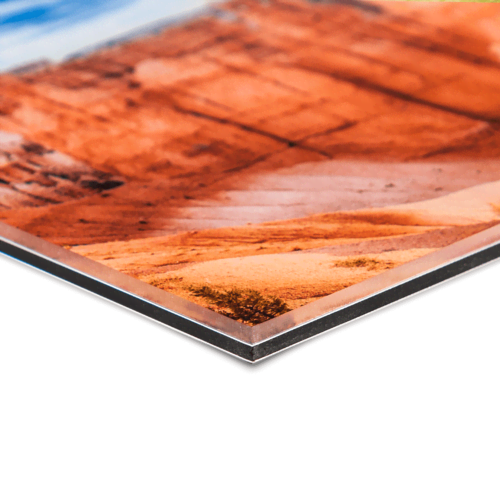 Vinyl auf Dibond in HD