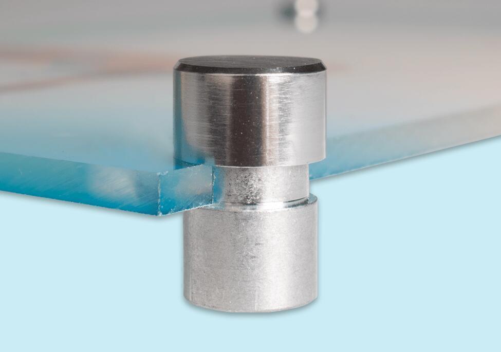 Abstandhalterung Foto auf Plexiglas Abstandhalterung Foto auf Plexiglas