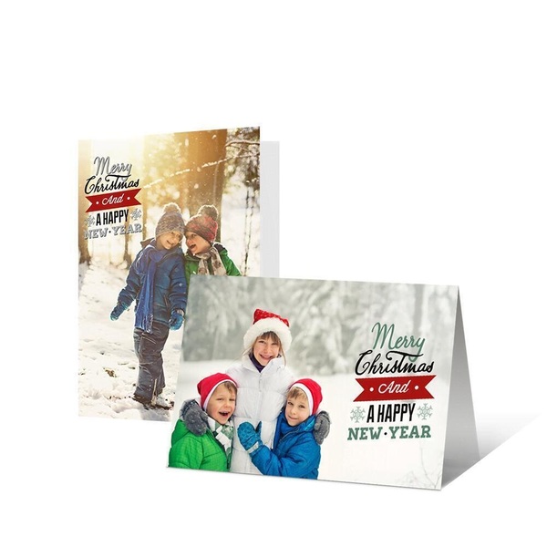 Weihnachtskarten zweiseitig A6