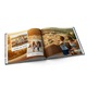 Fotobuch mit Hardcover aufgeschlagen 15 x 15