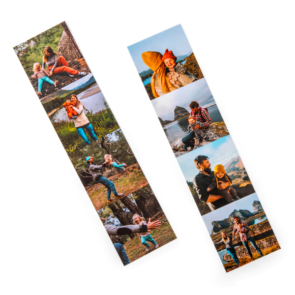 Lesezeichen mit Fotos