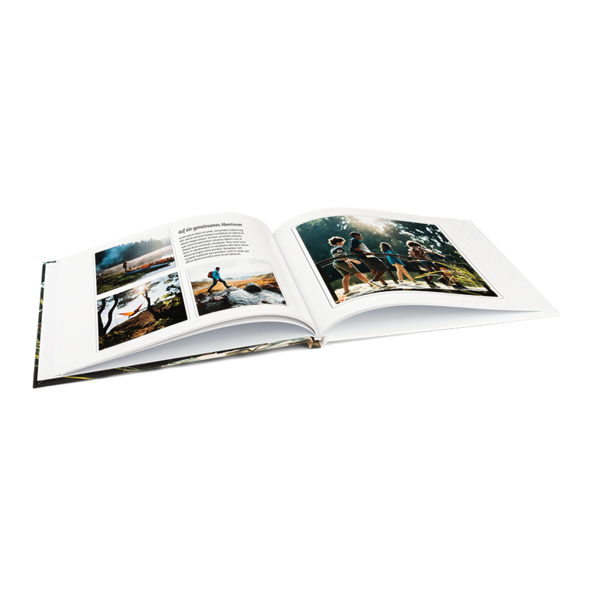 Fotobuch mit Hardcover A5 Querformat Detail Fotobuch mit Hardcover A5 Querformat Detail