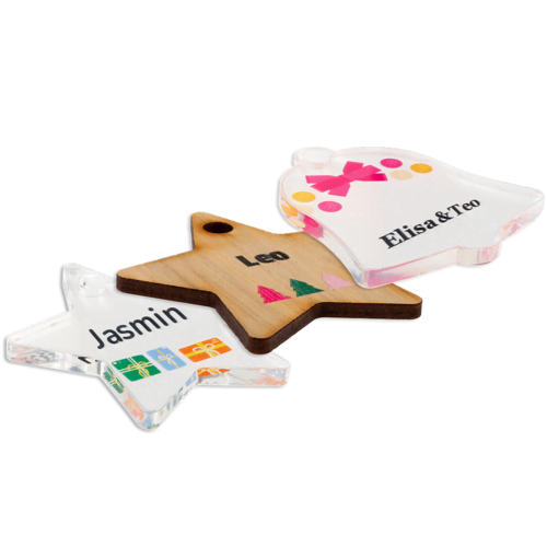 eEnen Weihnachtsanhänger mit Gravur selbst herstellen