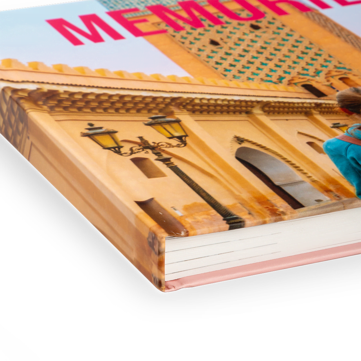 Premium Fotobuch 21x21 Ecke