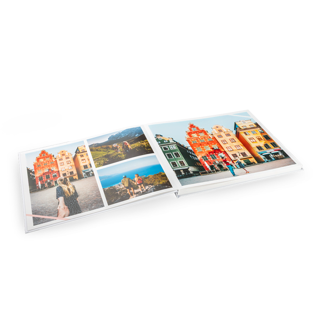 Premium Fotobuch 35x29 aufgeschlagen