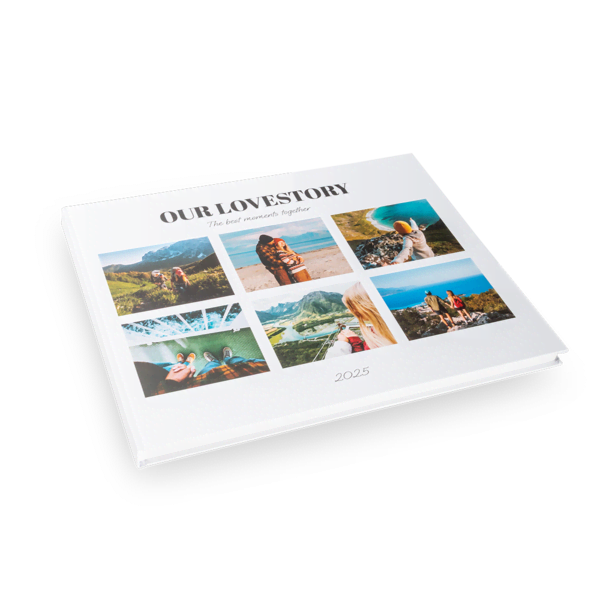 Premium Fotobuch 35x29 mit Collage aus Fotos Premium Fotobuch 35x29 mit Collage aus Fotos