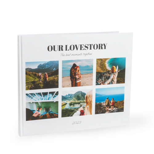 Premium Fotobuch 35x29 mit Fotocollage