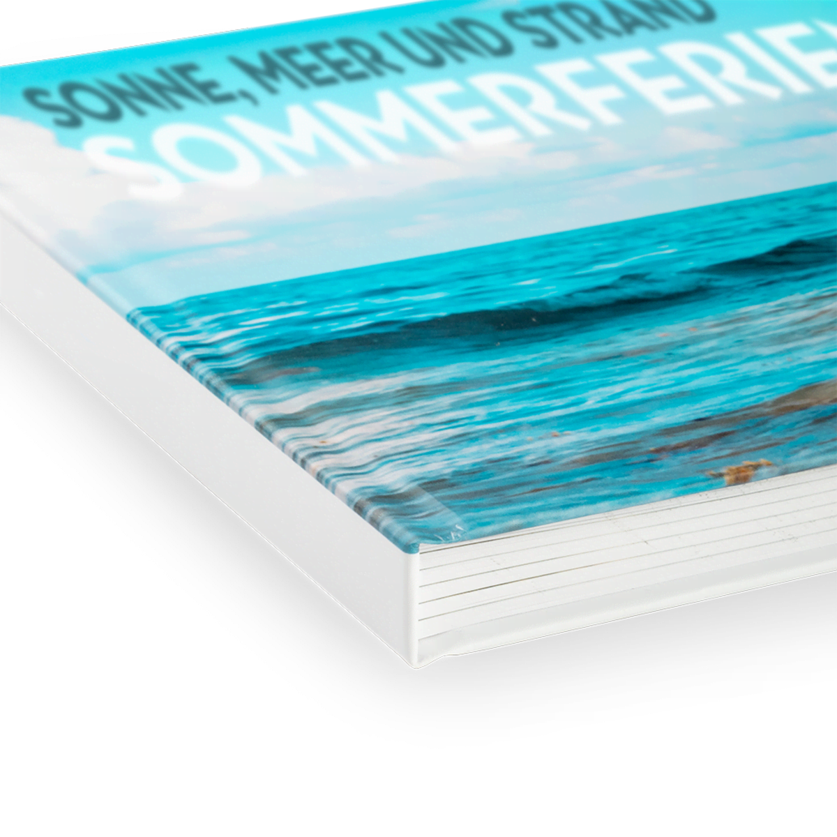 Premium Fotobuch A4 Querformat Ecke