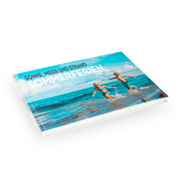 Premium Fotobuch A4 Querformat Kindern am Meer