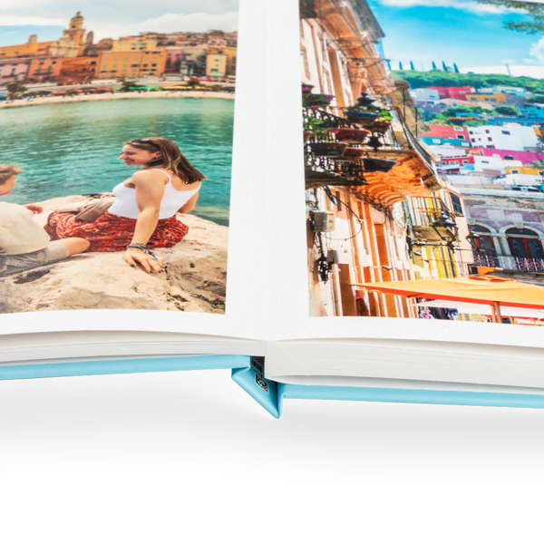 Premium Fotobuch A4 Hochformat nahtloser Übergang