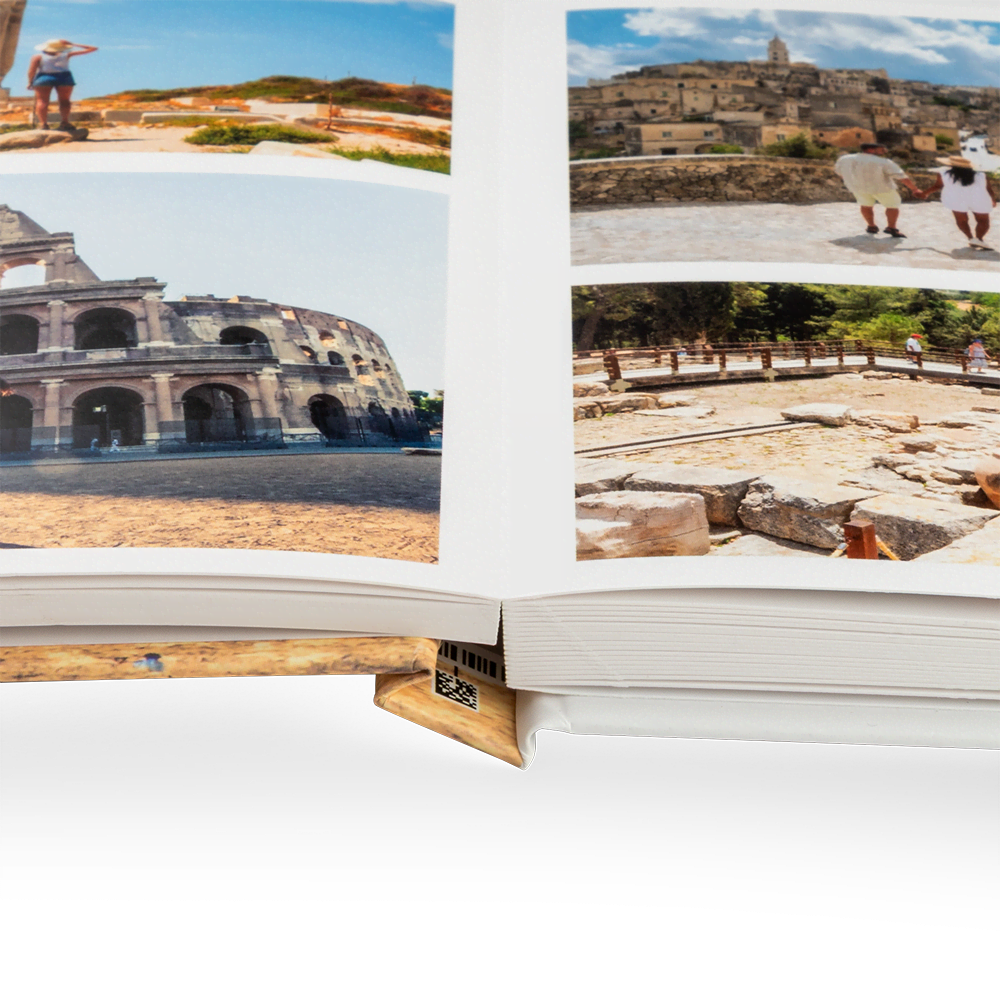 Premium Fotobuch A5 Querformat nahtloser Übergang