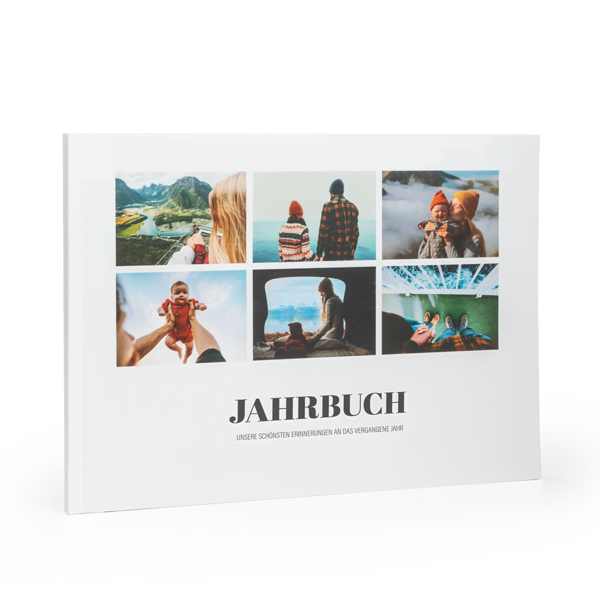 Softcover A4 Querformat Jahrbuch