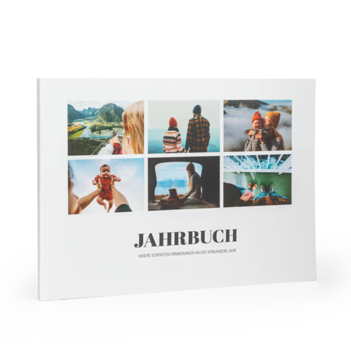 Softcover A4 Querformat Jahrbuch