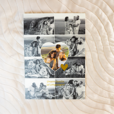 Goldfolie auf Karten Goldfolie auf Karten