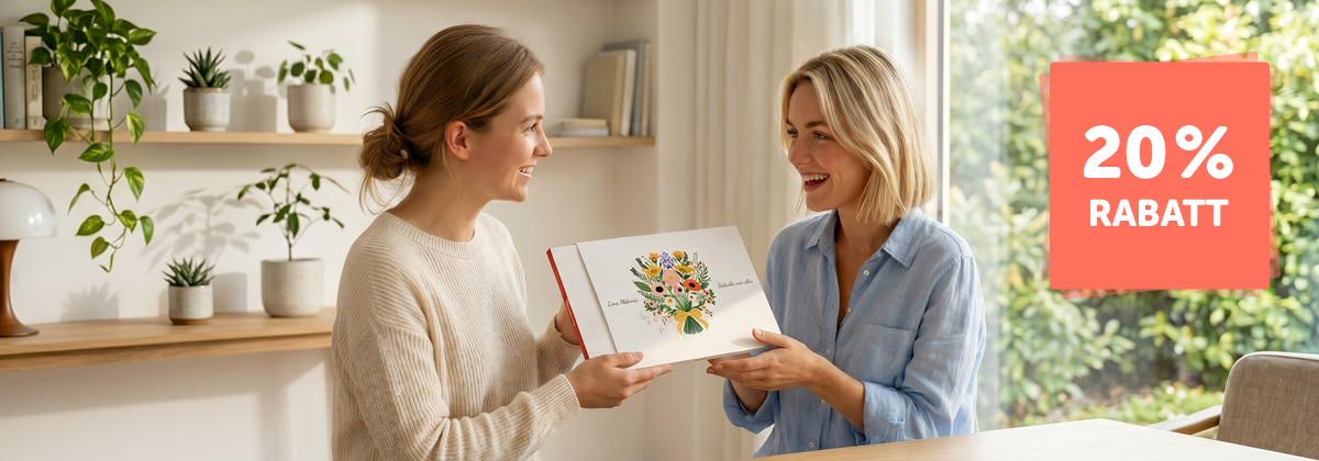 20 % Rabatt auf geschenke