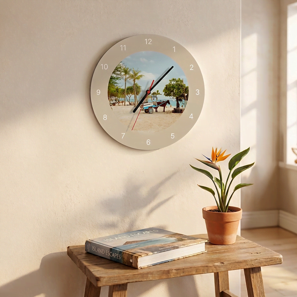 Uhr mit Foto erstellen Uhr mit Foto erstellen