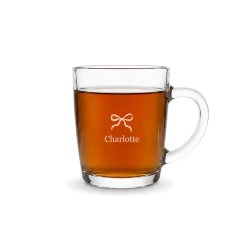 Teeglas mit Gravur Teeglas mit Gravur