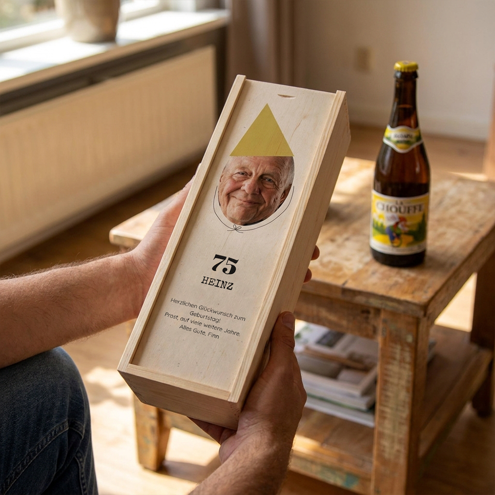 Geburtstags-Bierkiste Hurra