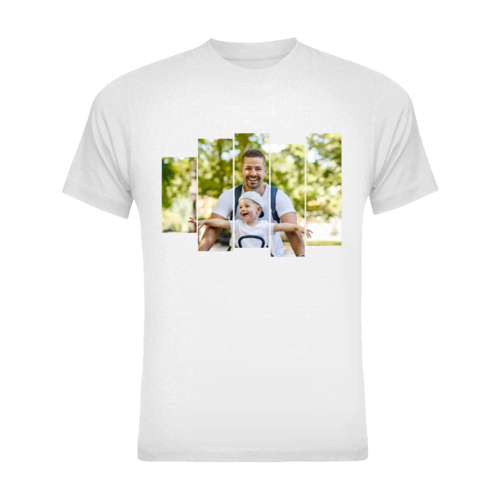 Weißes T-Shirt bedrucken