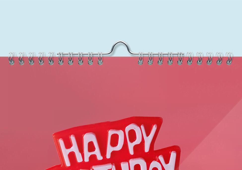 Verjaardagskalender A4 Staand Verjaardagskalender A4 Staand