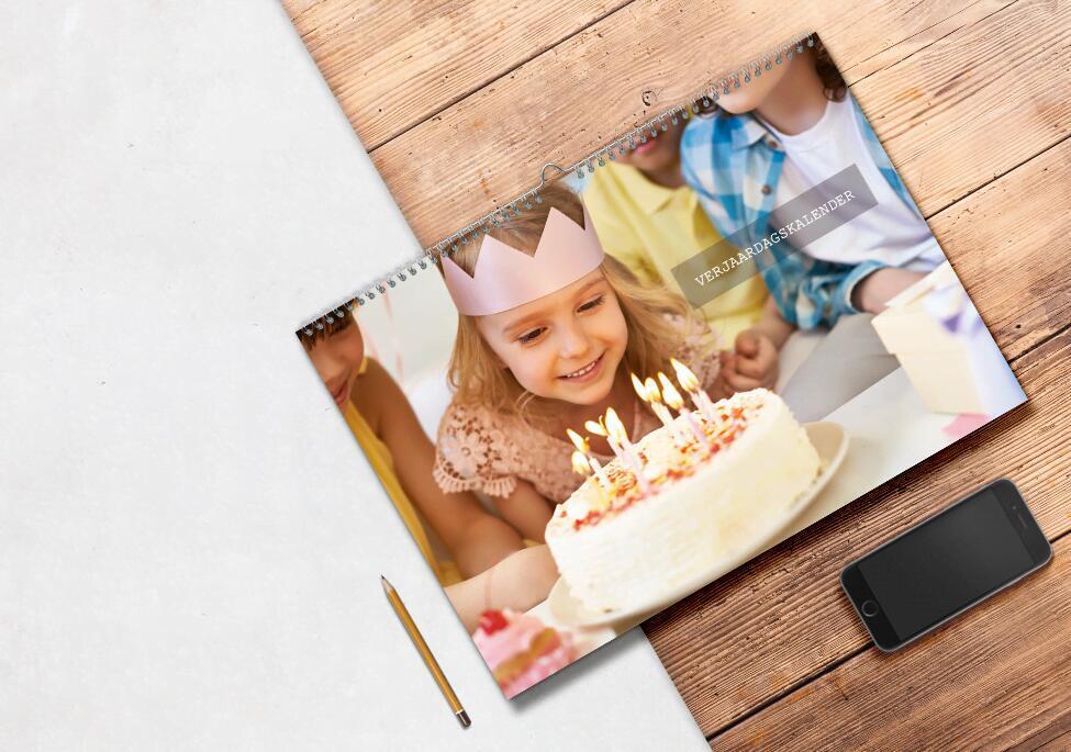Verjaardagskalender A3 Liggend Verjaardagskalender A3 Liggend