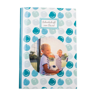 Schoolschrift A4 vooraanzicht Schoolschrift A4 vooraanzicht