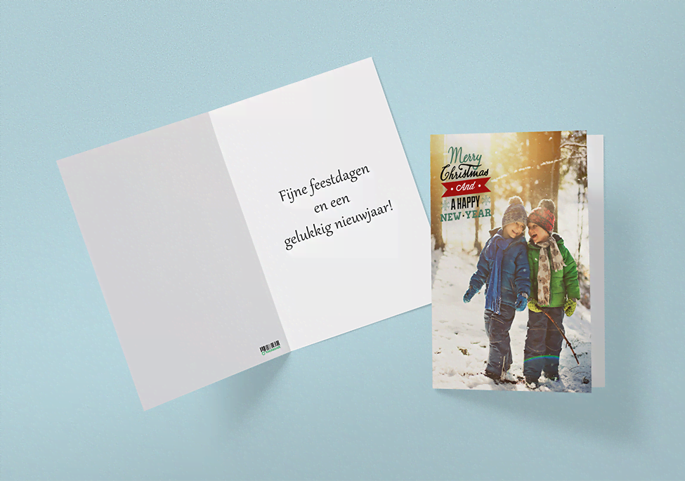 Kerstkaart A4 Kerstkaart A4