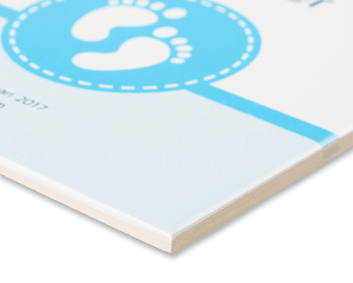 Tegeltje bedrukken Tegeltje maken