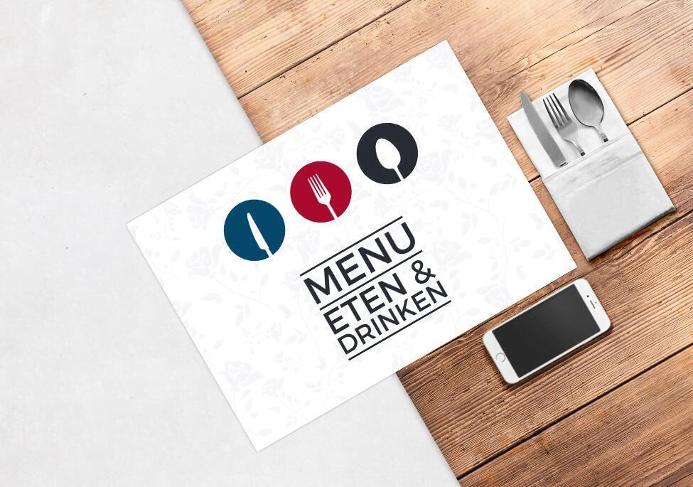 Menukaart A3 Liggend Menukaart A3 Liggend
