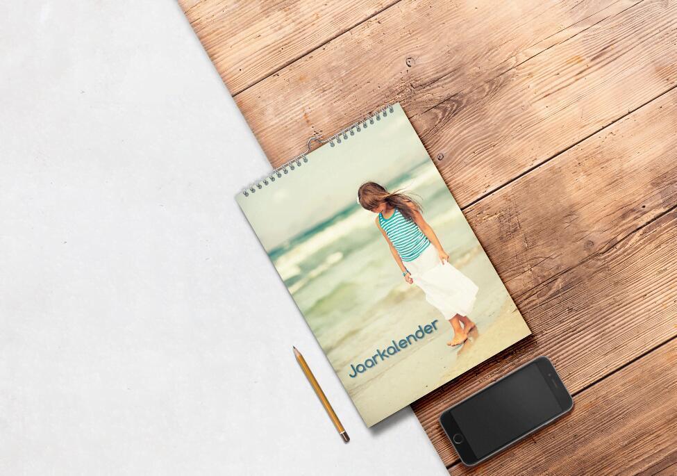 Jaarkalender A4 Staand Jaarkalender A4 Staand