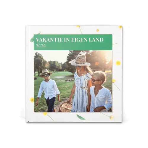 Vlakliggend Fotoboek 21x21