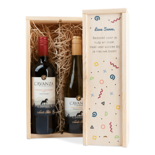 Laat je eigen wijnkist bedrukken! Laat je eigen wijnkist bedrukken!