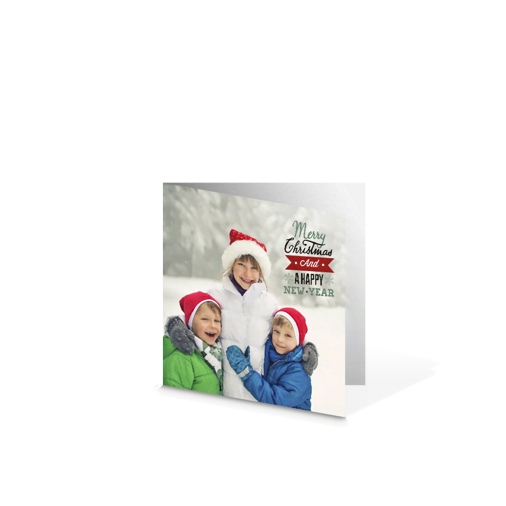 Kerstkaart Dubbel 10x10 Kerstkaart Dubbel 10x10