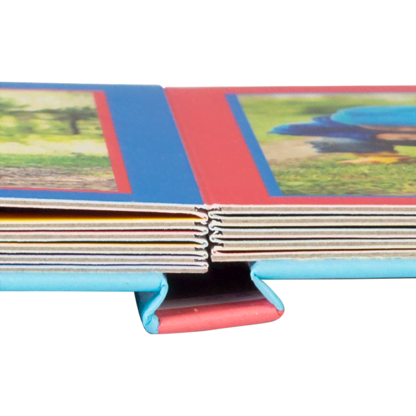 Kartonnen boekje - zijkant Kartonnen boekje - zijkant