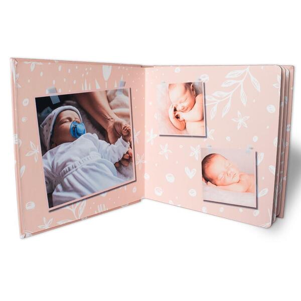 Kartonnen boekje 21x21 vierkant