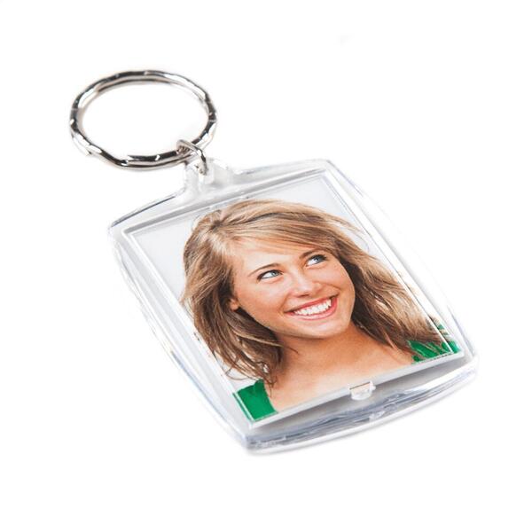 Fotosleutelhanger met pasfoto