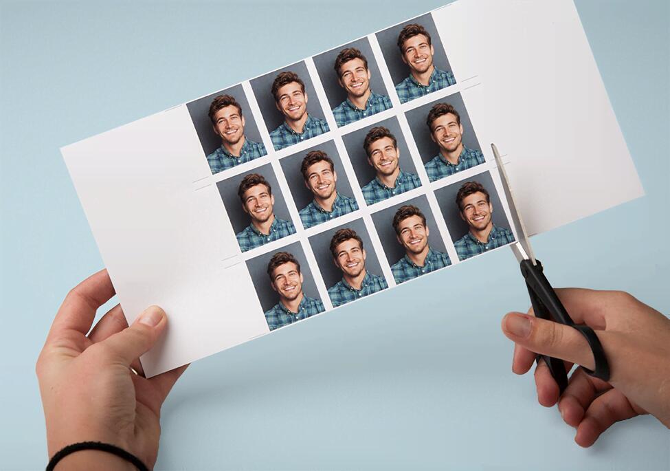 Pasfoto maken van je eigen foto!
