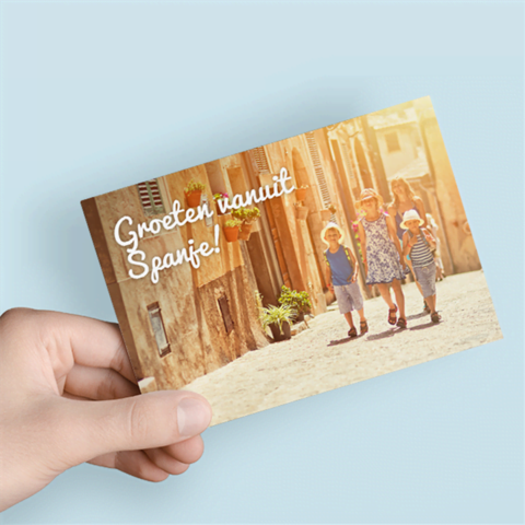 Maak eenvoudig je eigen vakantiekaart!