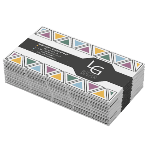 Visitekaartjes afwerkingen